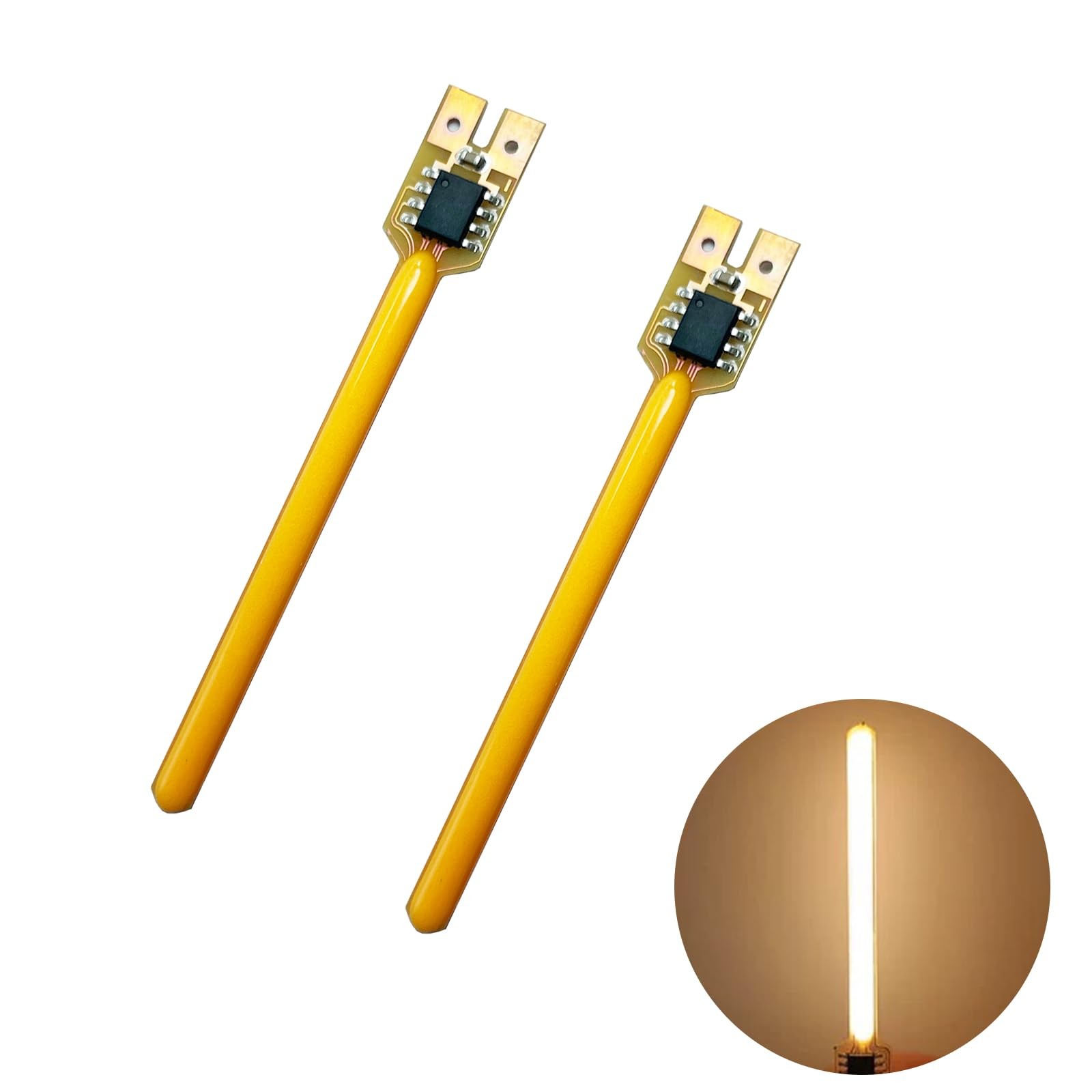 DIY Kit Streaming Lights 3V Waterproof LED Beads Breathing Light Auto Meteor ...