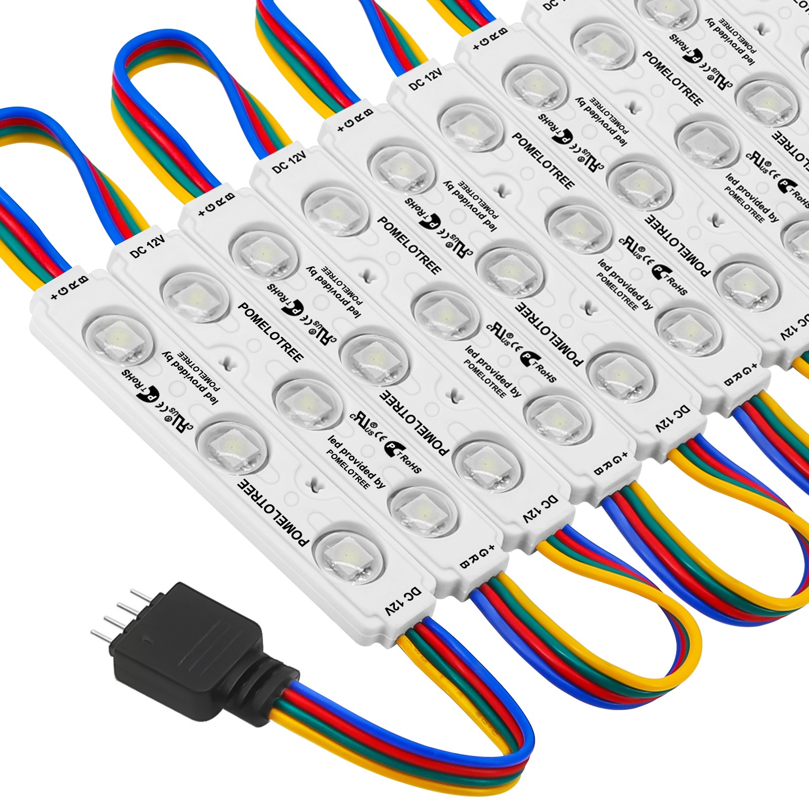 20-2000Pcs RGB 5050 SMD LED Module Light Storefront Window Sign Lamp Waterproof
