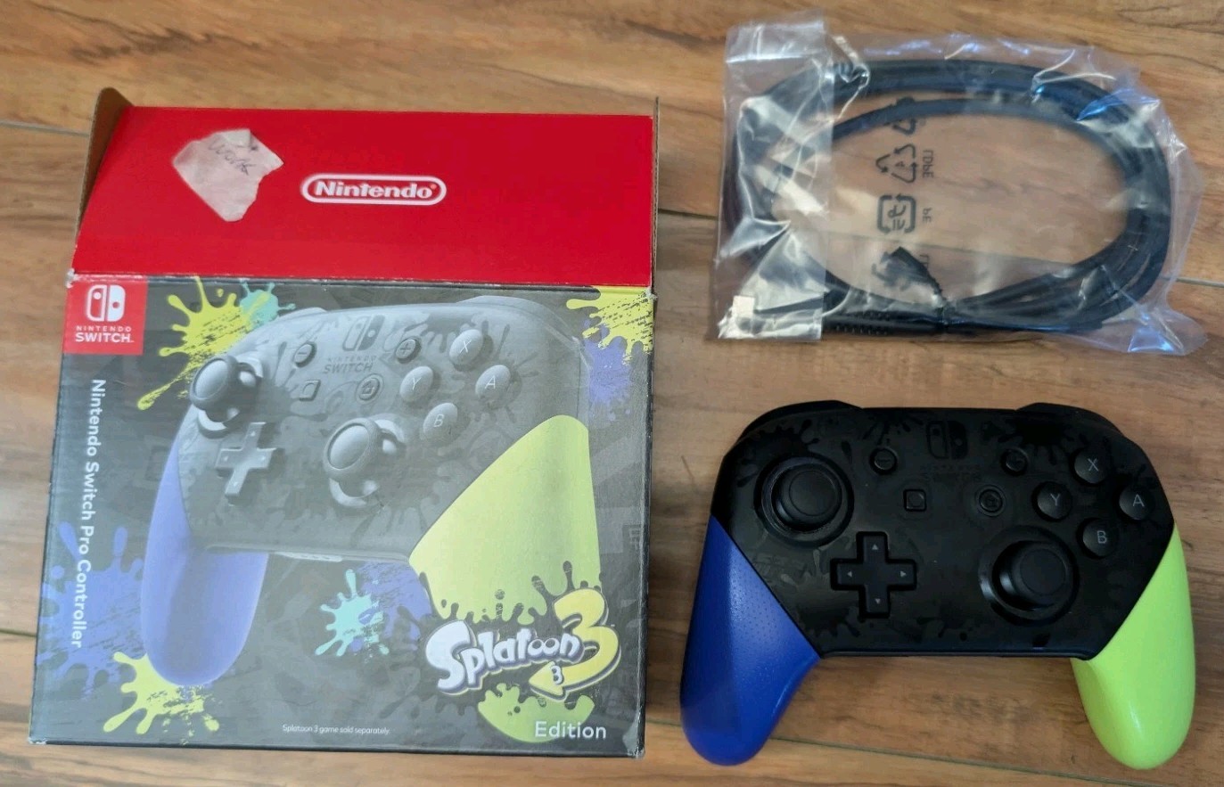 Nintendo Switch Pro Controller Splatoon 3 | USED or REPAIRs