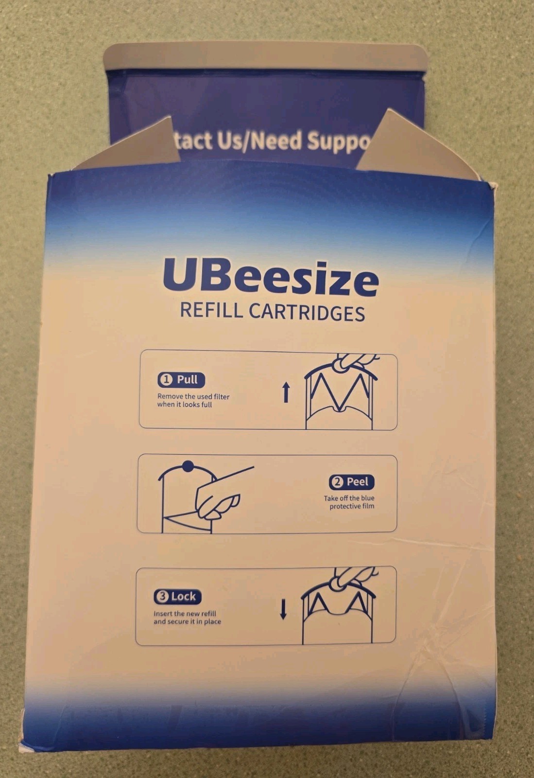 UBeesize Flying Insect Trap Refills 24 Pack - Compatible with Zevo - Open Box