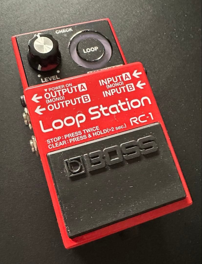 BOSS RC-1 Loop Station with Original Adapter