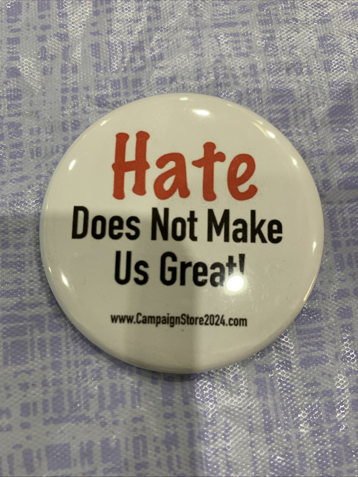 2.25 Anti Donald Trump Pinback Pilitical Button