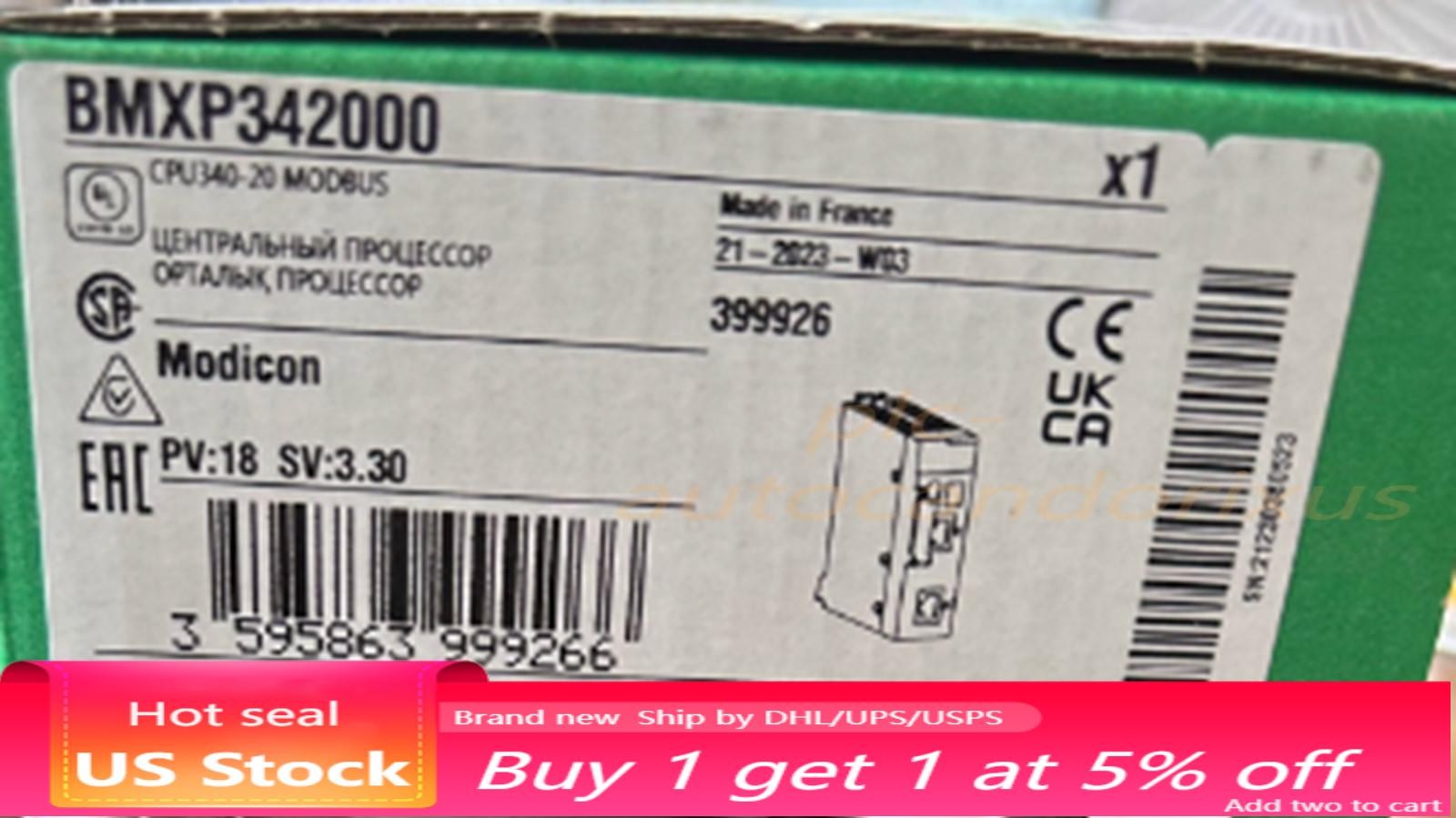 New In Box Schneider BMXP342000