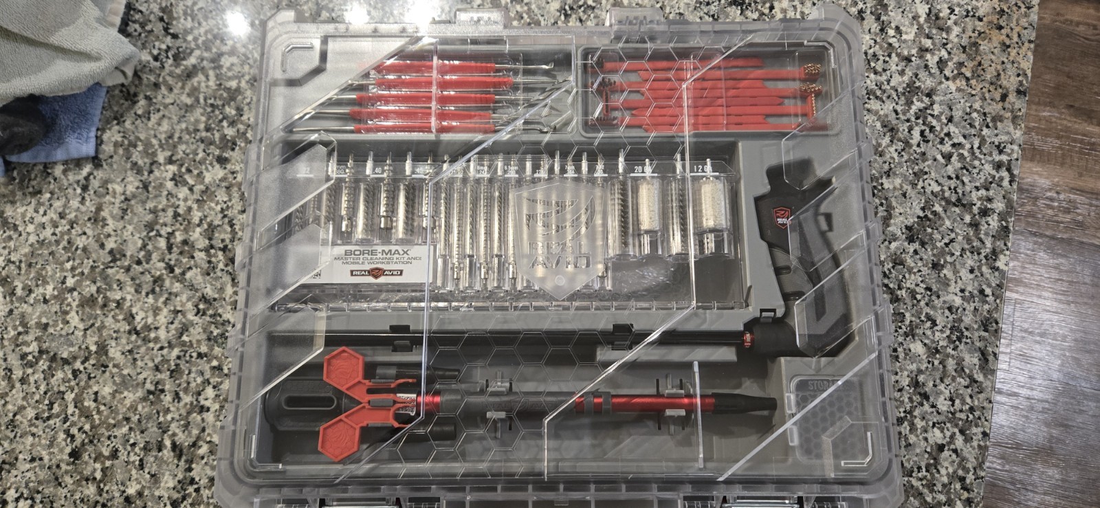 REAL AVID Bore-Max Master Cleaning Kit and Mobile Workstation Brand New!