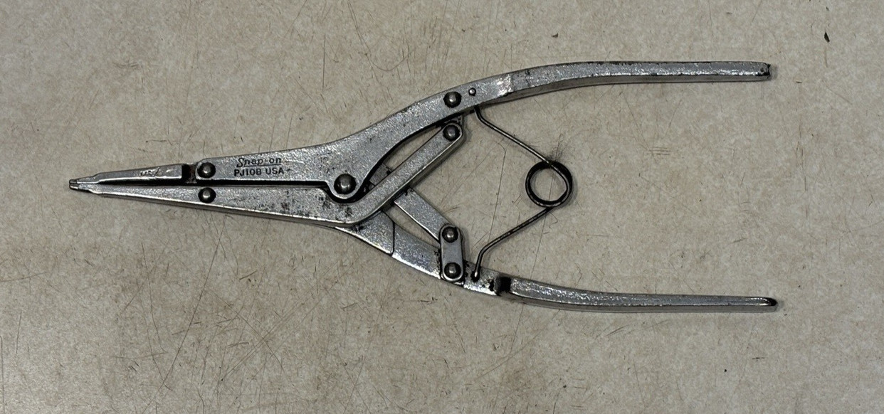Snap-on PJ10B USA Snap Ring Pliers Parallel Jaw Retaining Ring Tool