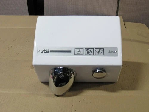 Hand Dryer 0110-00 ASI Surface Mount 110-120V USA Push Button