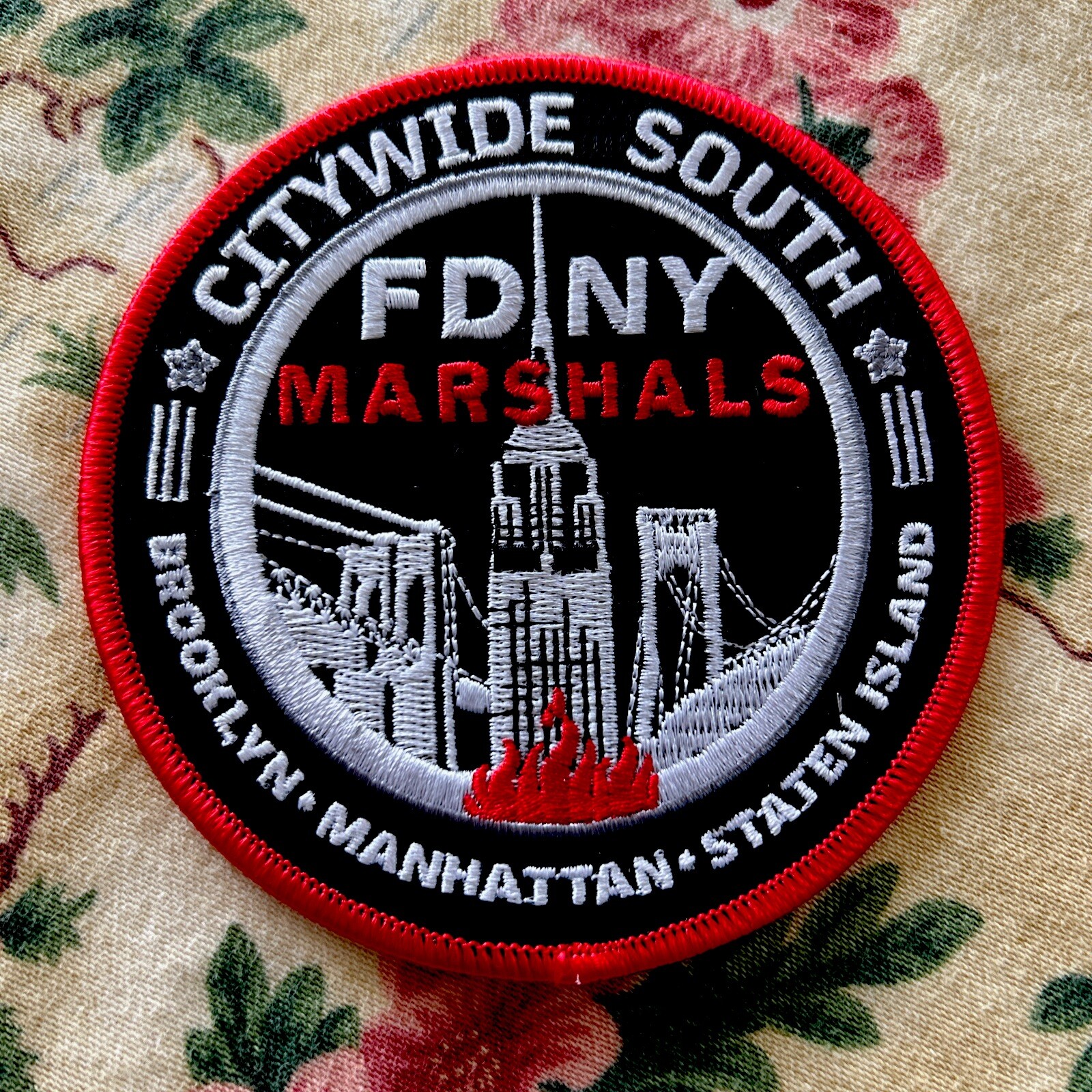 FDNY-Citywide SOUTH Fire Marshals Patch NEW