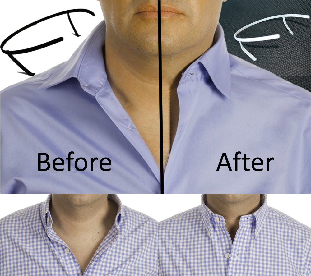 Collar Stays | THE ORIGINAL Collar Support System. NOT MADE of useless plastic.