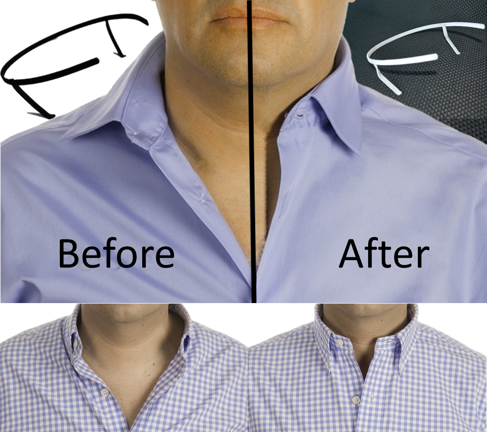 Collar Stays | THE ORIGINAL Collar Support System. NOT MADE of useless plastic.