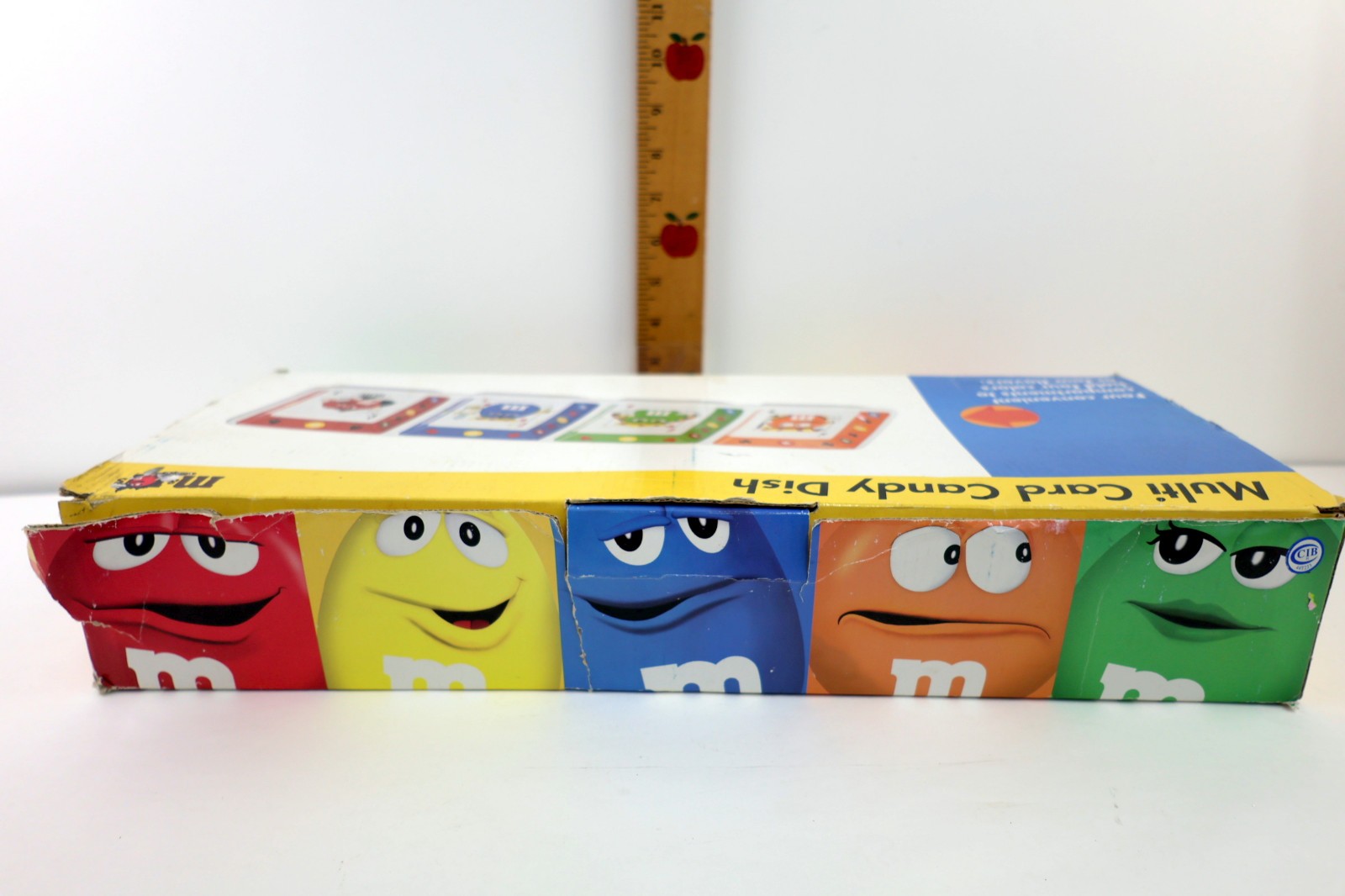 M&M’s World Las Vegas Multi Card Candy Dish with Four Compartments