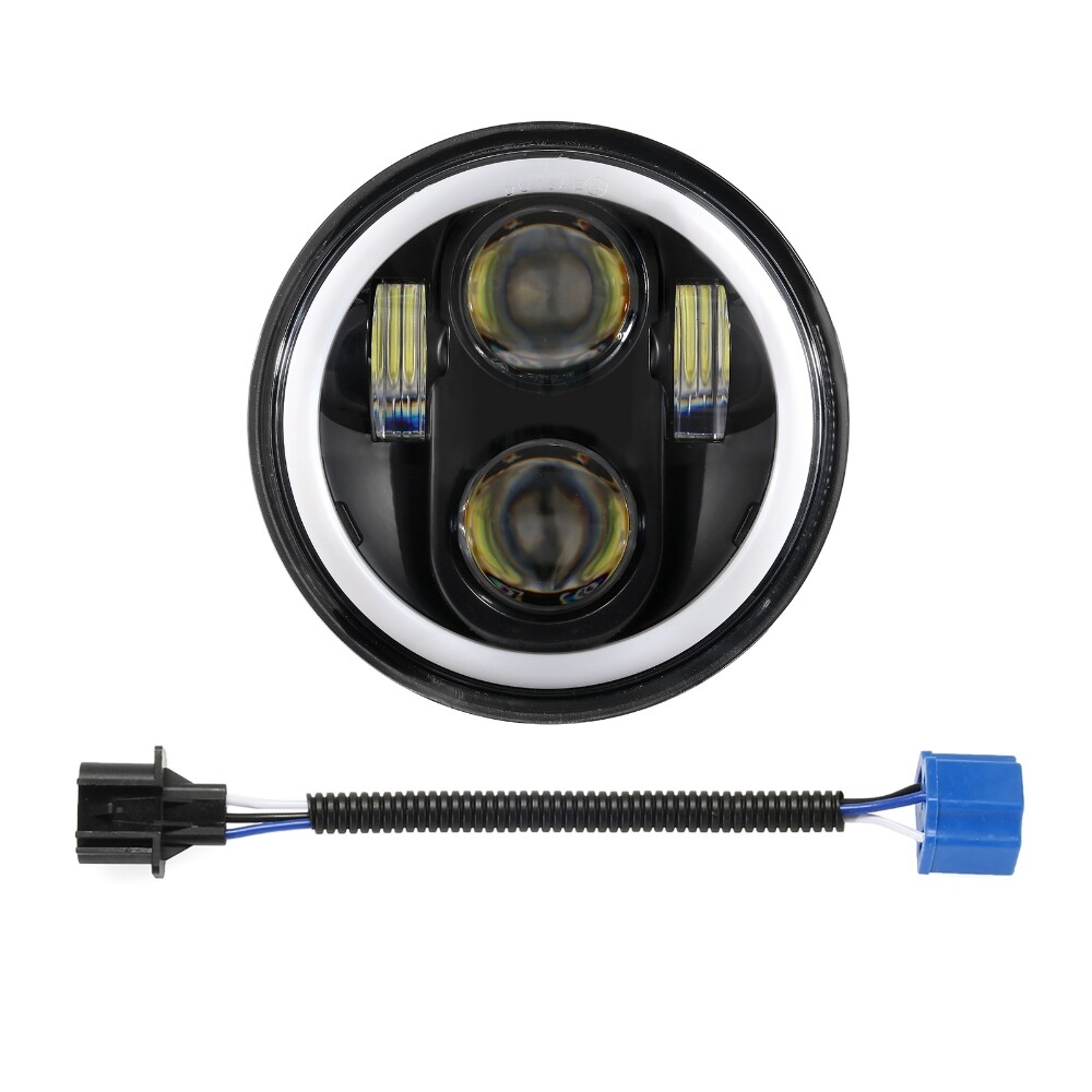 5.75" LED Headlight Turn Signal For Honda Shadow Spirit ACE VT VLX 600 750 1100