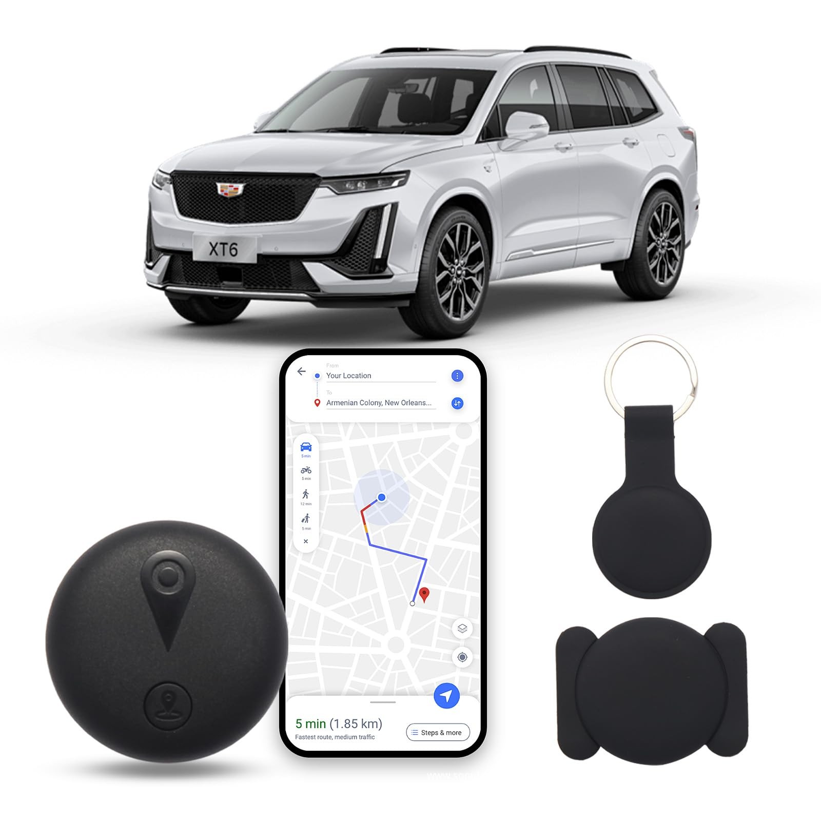 Tracking Devices for Cars Hidden, Undetectable GPS Tracker for Vehicles, Mini...