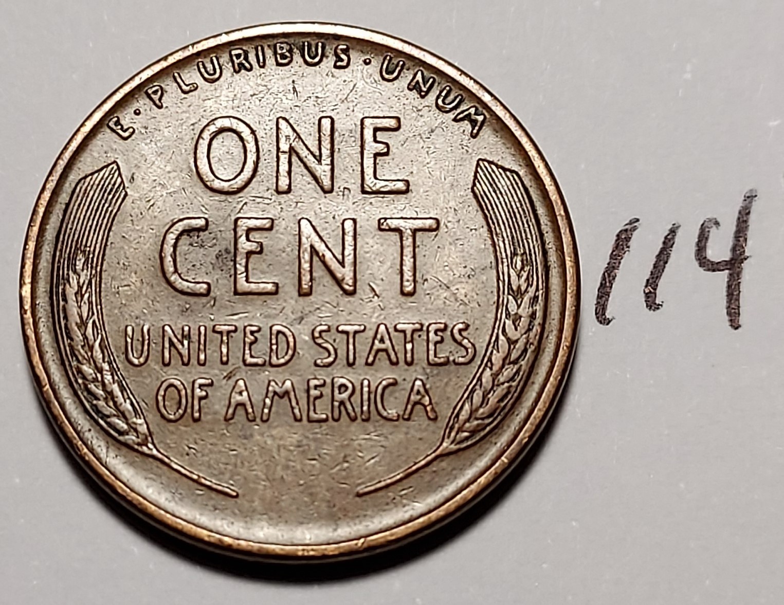1930-D Lincoln Wheat Cent EXTREMELY FINE #114