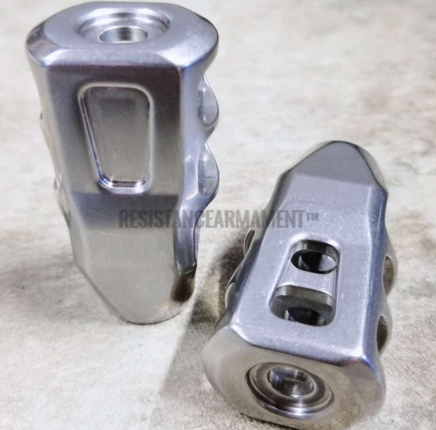 6.5 Creedmoor Ruger Precision 5/8-24 Tanker Stainless Muzzle Brake Compensator