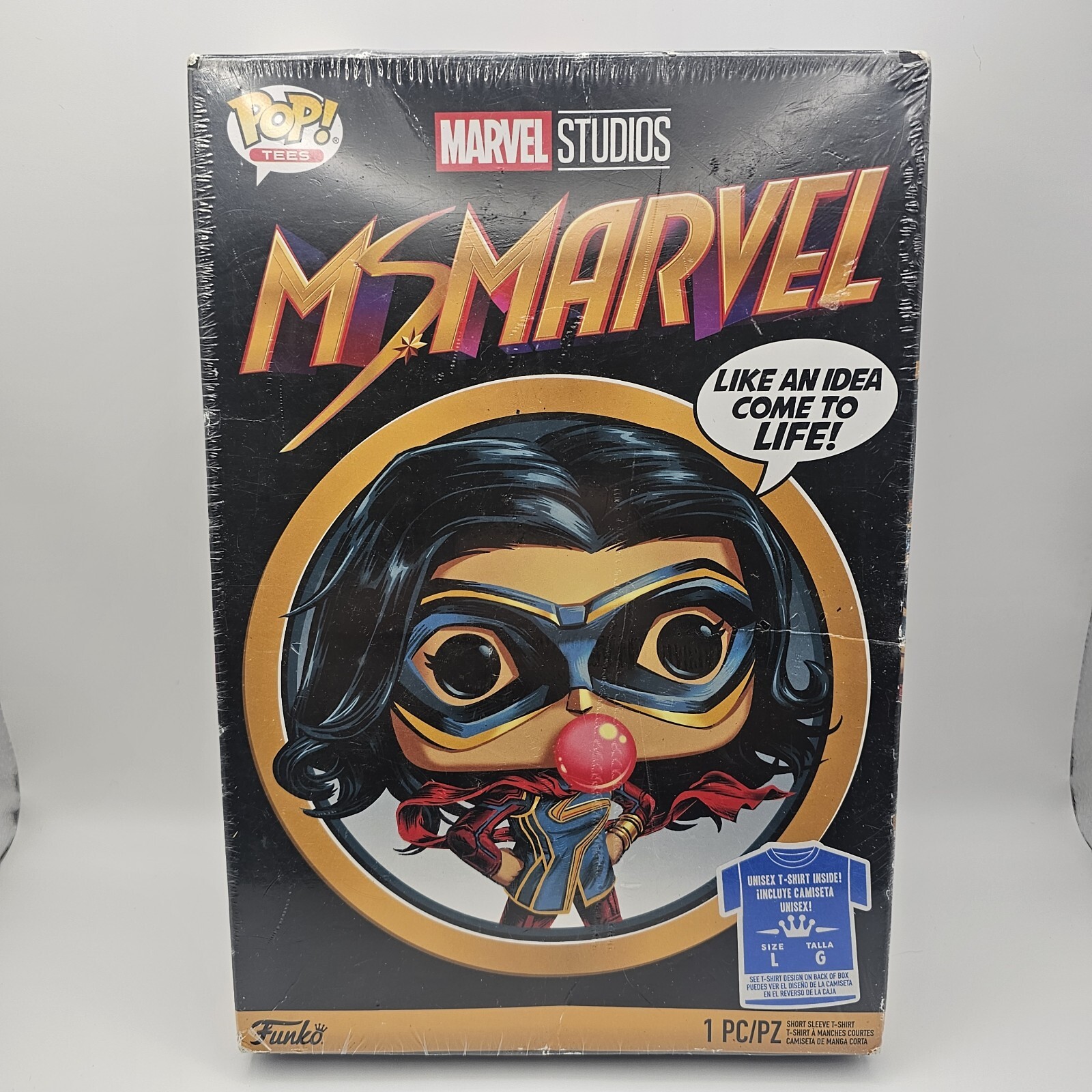 Funko Pop! Tees MS Marvel 365 Limited Edition Size LG Sealed In Box New