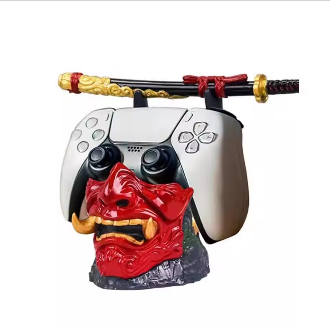 Ghost of Tsushima Inspired Samurai Controller Stand Fits PS5/PS4/Xbox/Switch