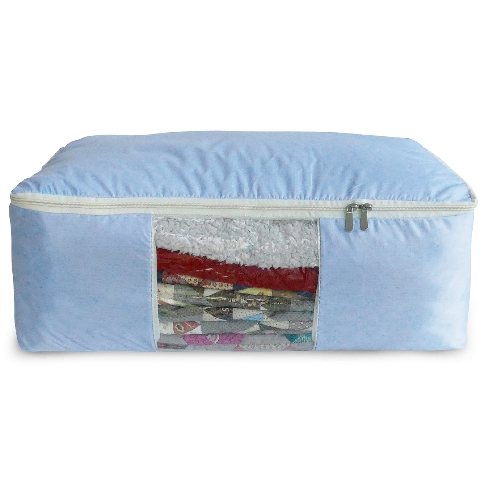 Madam Sew Quilt Blanket Storage Bag|Blanket Organizer|Comforter Large, Purple