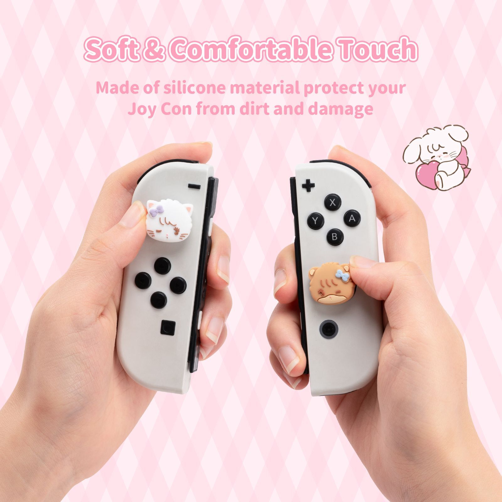 GeekShare Mikko Protective Case for Switch OLED / Regular Switch JoyCon Cover
