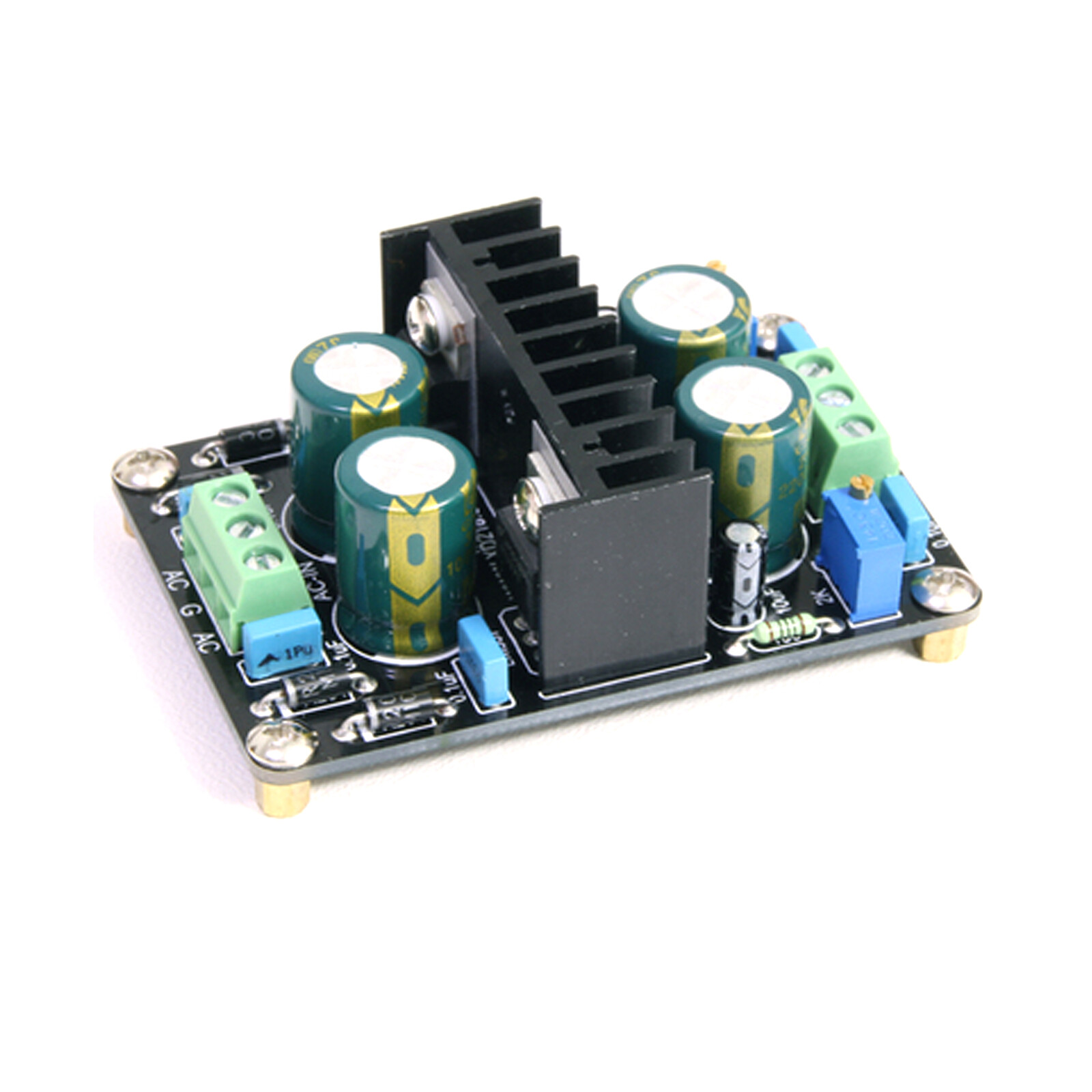 LM317_LM337 5-24V Adjustable Power Supply Regulator Board For Power Amplifier