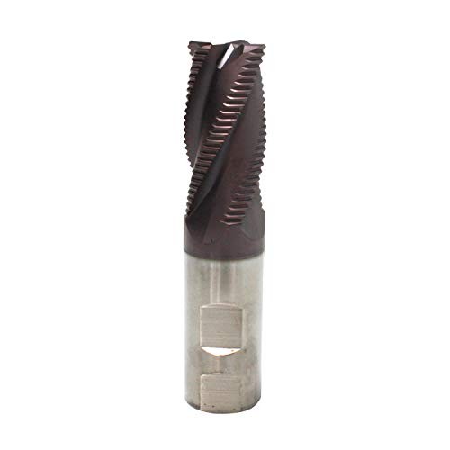 HFS(R) Roughing End Mill Square 4 Flute M42 8% Cobalt TiAlN Steel 3/8" Dia.