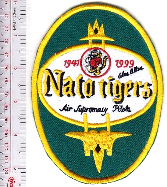 NATO Tiger Meet Germany 1999  53rd Fighter Squadron Air Bitburg AB vel NO TARIFF
