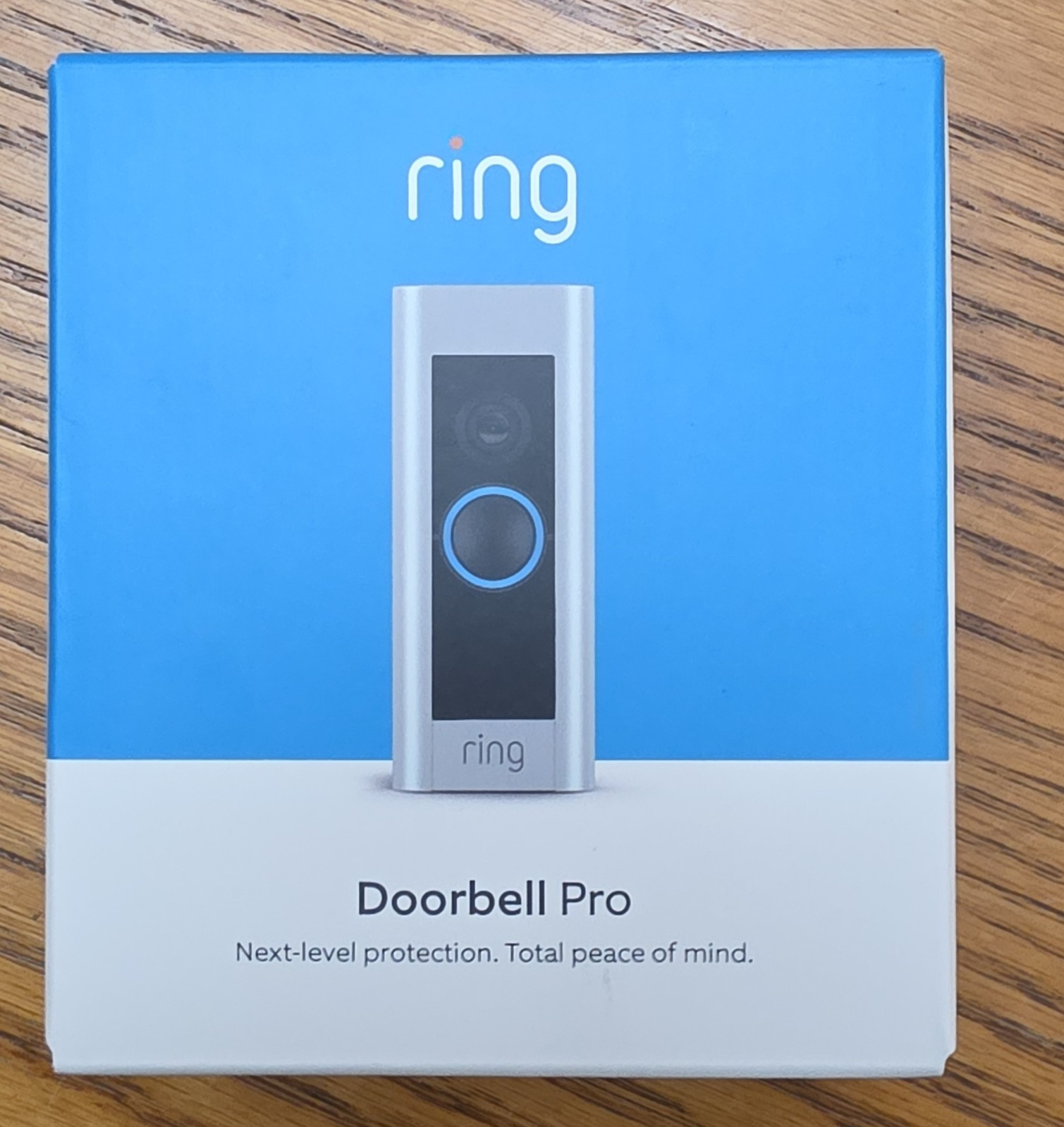 Ring Doorbell Pro Video Doorbell Wi-Fi Wired Hardwired Speakers Silver/Black