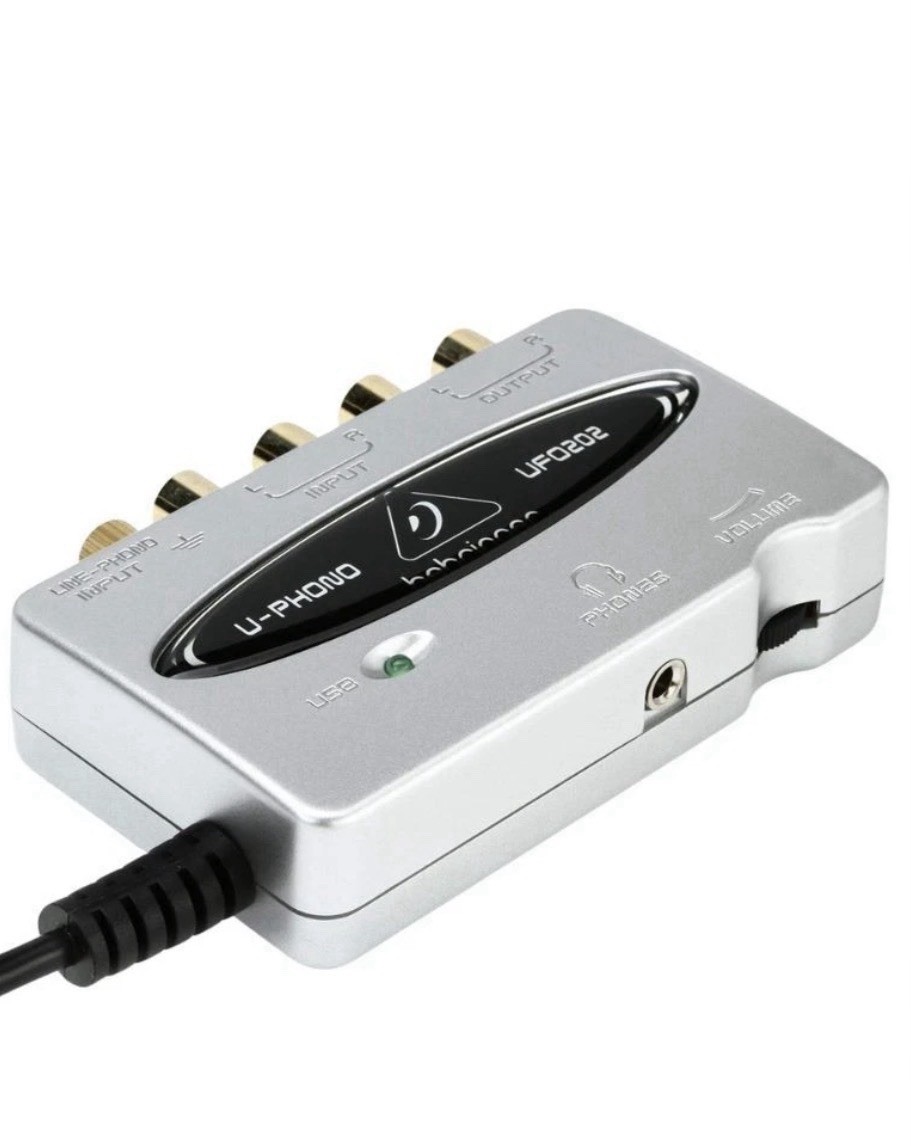 U-phono UFO202 Behringer Preamp USB Audio Interface