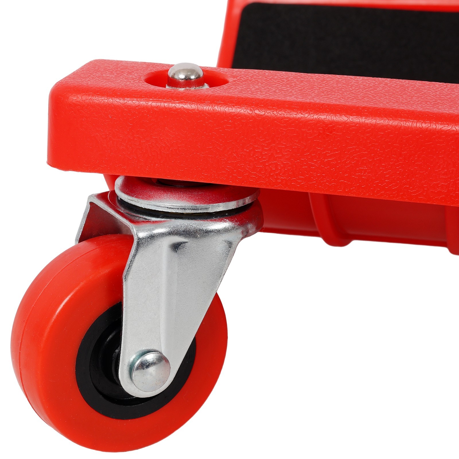 Knee Creeper with Tool Tray 360 Casters Durable Garage Workshop Red