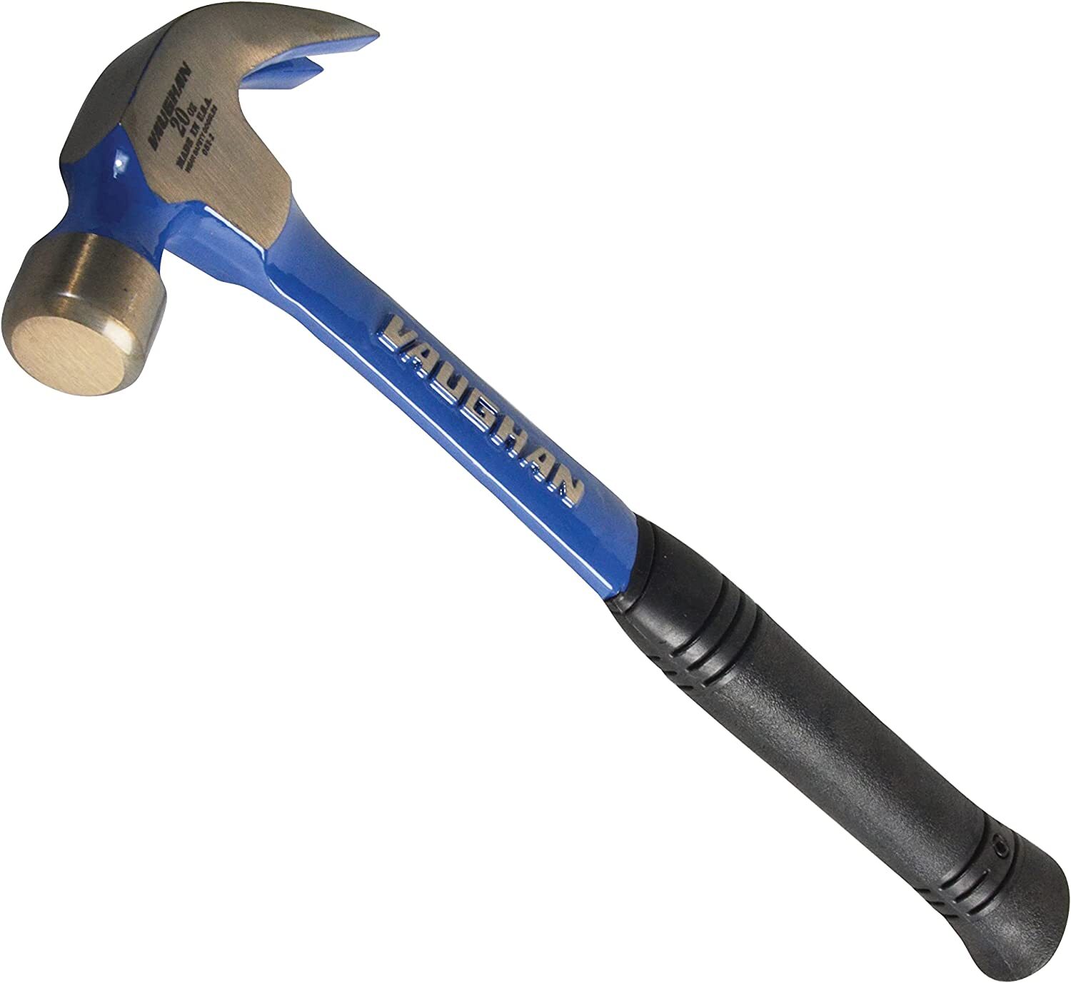 Vaughan 20oz Steel Eagle Curved Claw Nail Hammer Made in USA R20FF 12755
