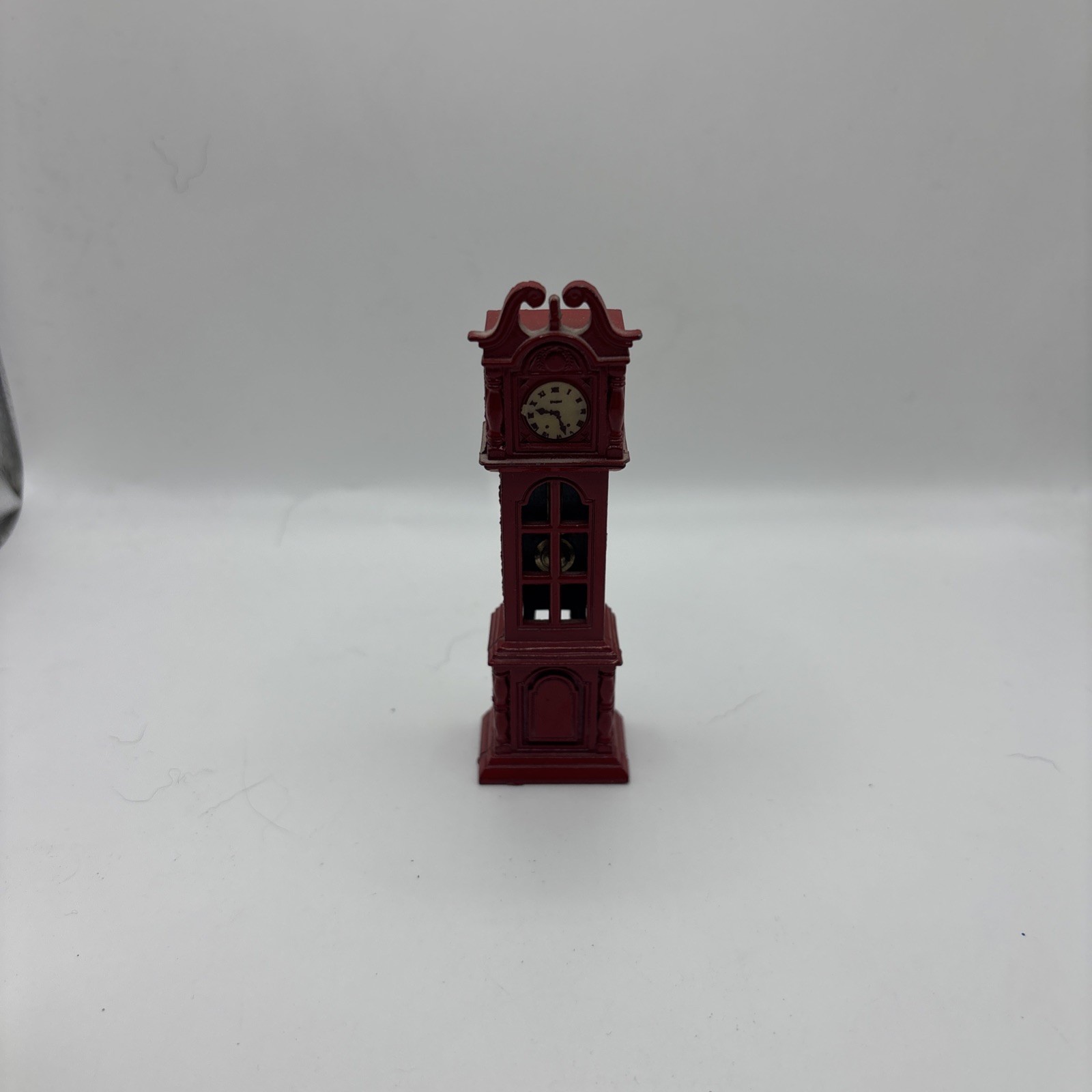 VINTAGE  METAL GRANDFATHER CLOCK PENCIL SHARPENER