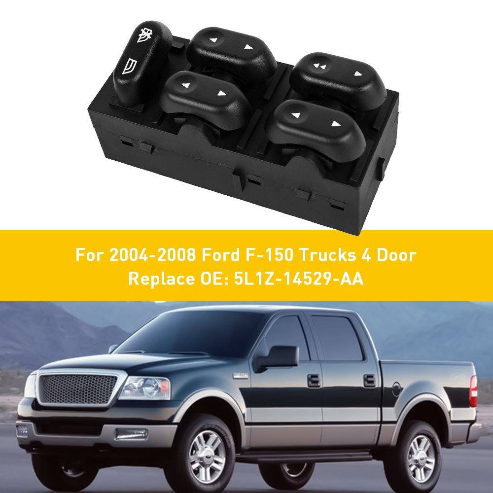 US Master Power Window Door Switch Control for 2004-2008 Ford F-150 Driver Side