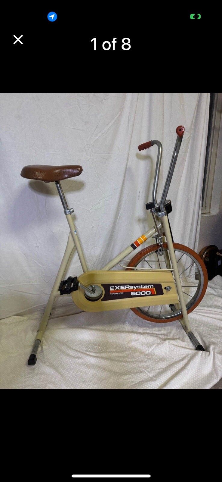 VTG MCM Roadmaster Exersystem 5000 Exercise Cardio Bike Bicycle Stationary