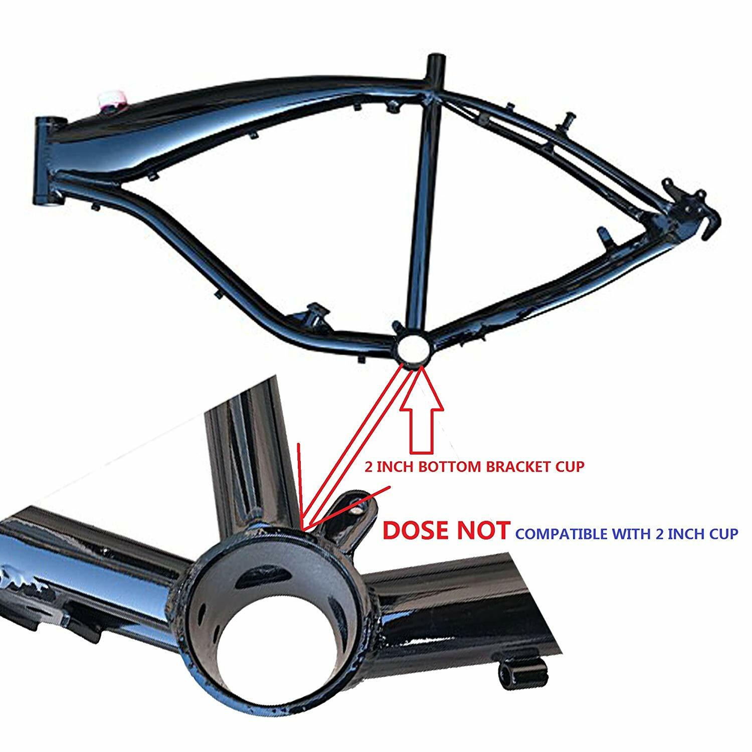 DONSP1986 Conversion Kit Crank Set Bottom Bracket - bicycle bike bottom bracket