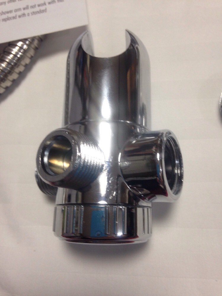 Hotel Spa Multiple Setting Ultra Luxury Spiral Three-Way Showerhead Handheld
