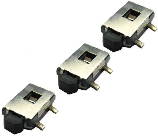Set of 3 - SMD Push Button 045899 Switch for Sennheiser EW 100 300 500 900 SKM & SKP