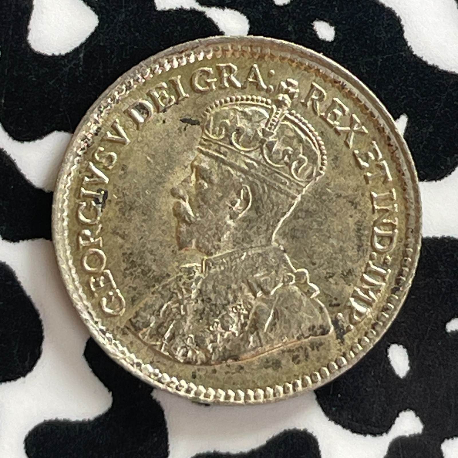 1918 Canada 5 Cents Lot#T7667 Silver! High Grade! Beautiful!
