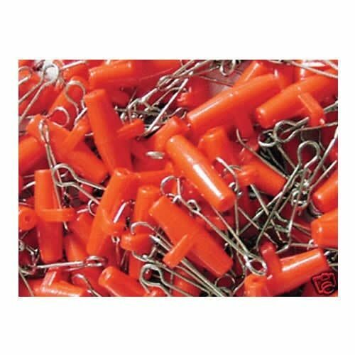 PACK OF x 100 SEA FISHING ZIP SLIDERS - SLIDING RIG BOOMS - COD POLLACK ETC