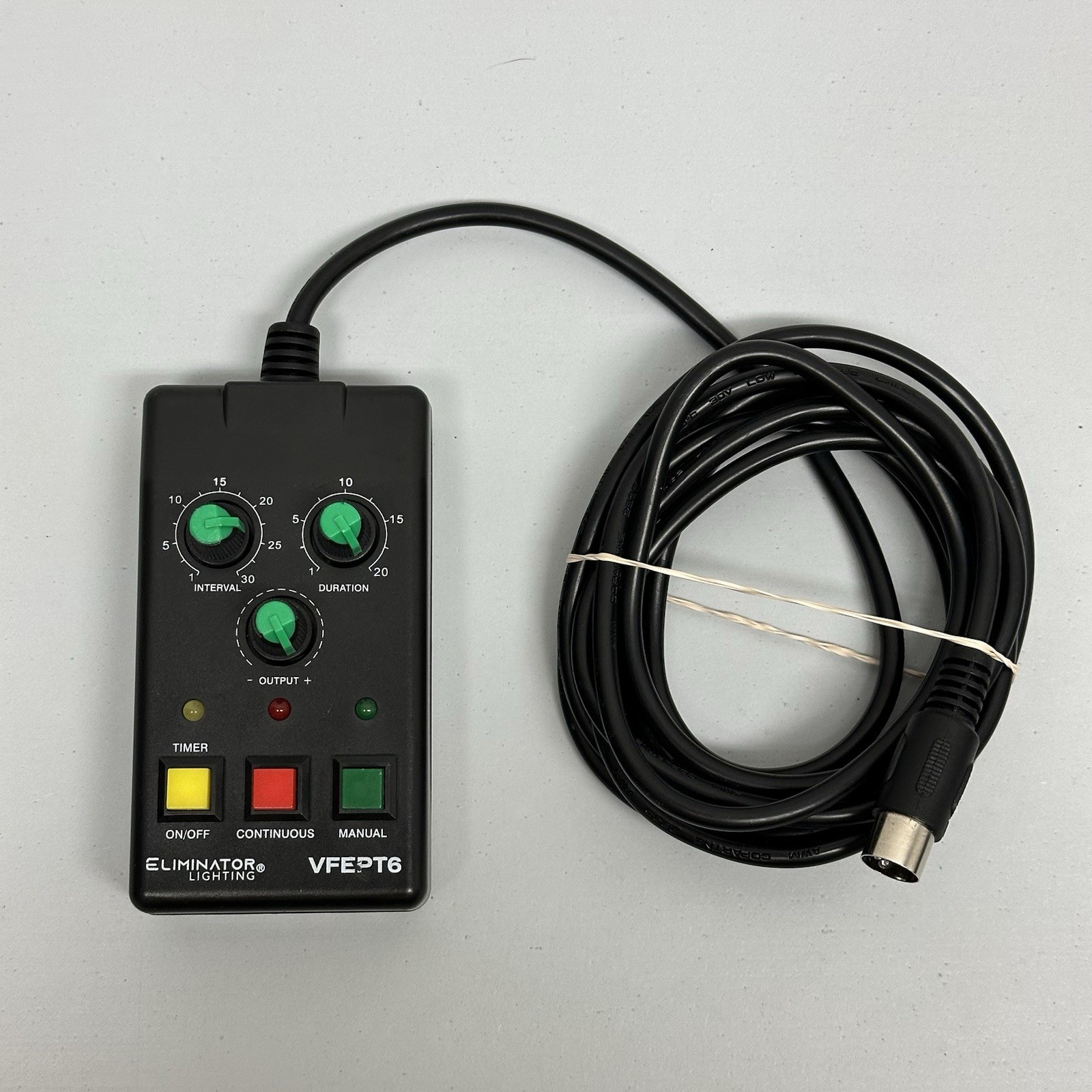 Eliminator Lighting VFEPT6 VF Timer Wired Remote Only for VF1600 EP Fog Machine