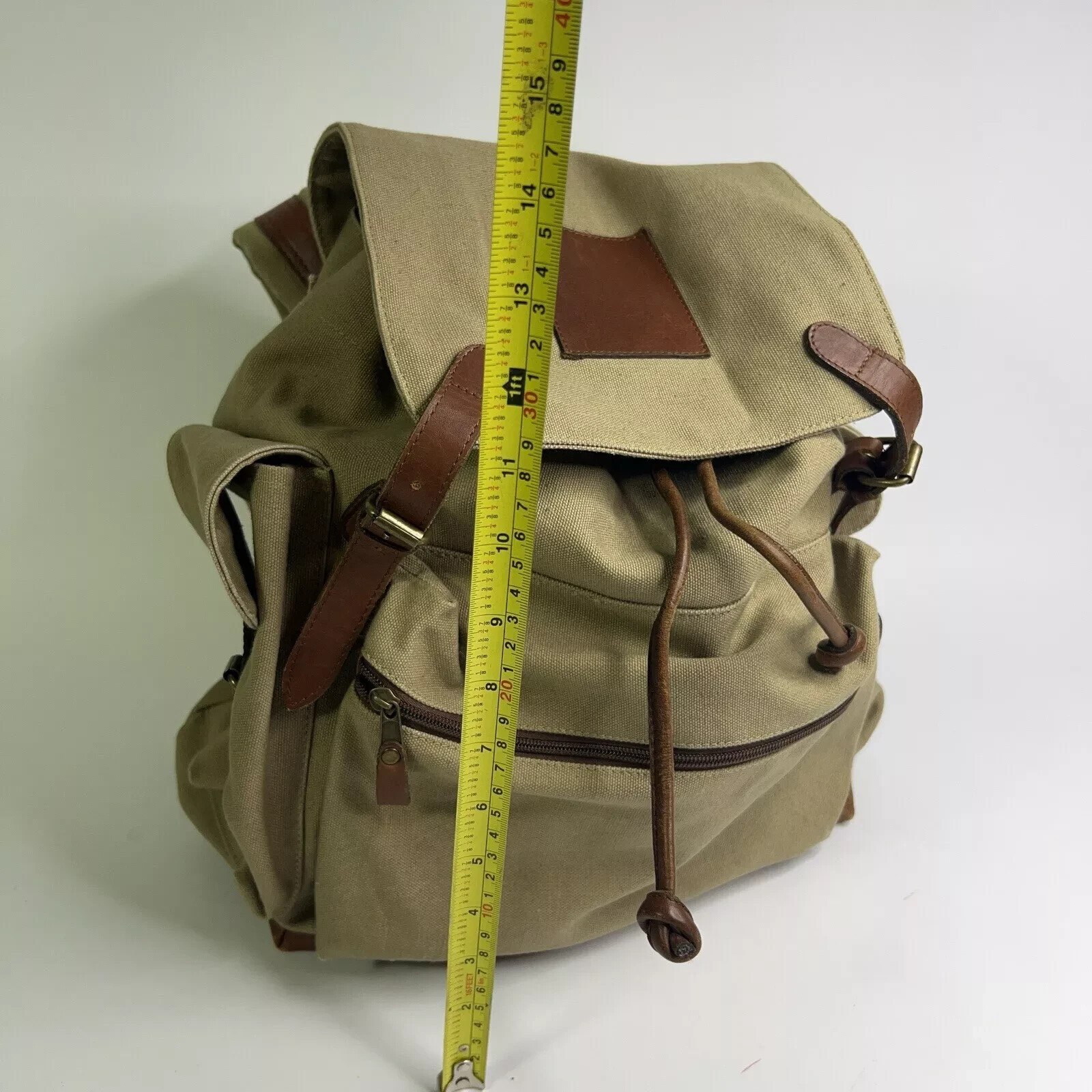 Ellington Backpack Canvas And Leather