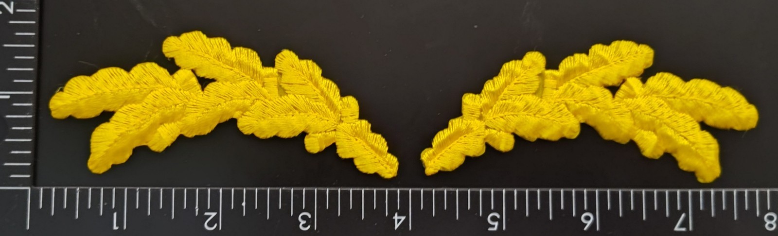 White Scrambled Eggs Patch  for hat Visor High Quality Gold Patch New