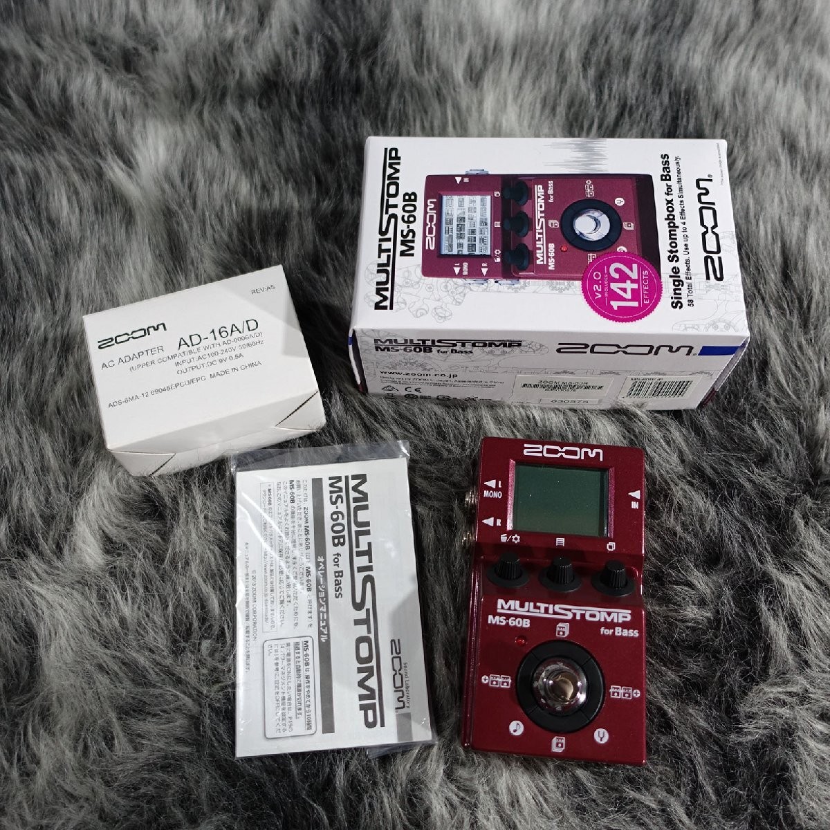 Zoom MS-60B Bass Multi-Effect Pedal Firmware Ver 2.0 Used