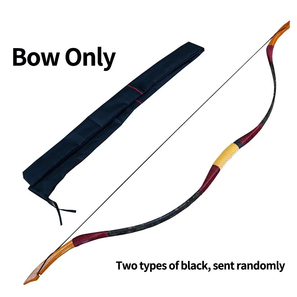 AF 60" Traditional Bow Han Short Bow 30-50lbs Recurve Bow For Adult And Youth