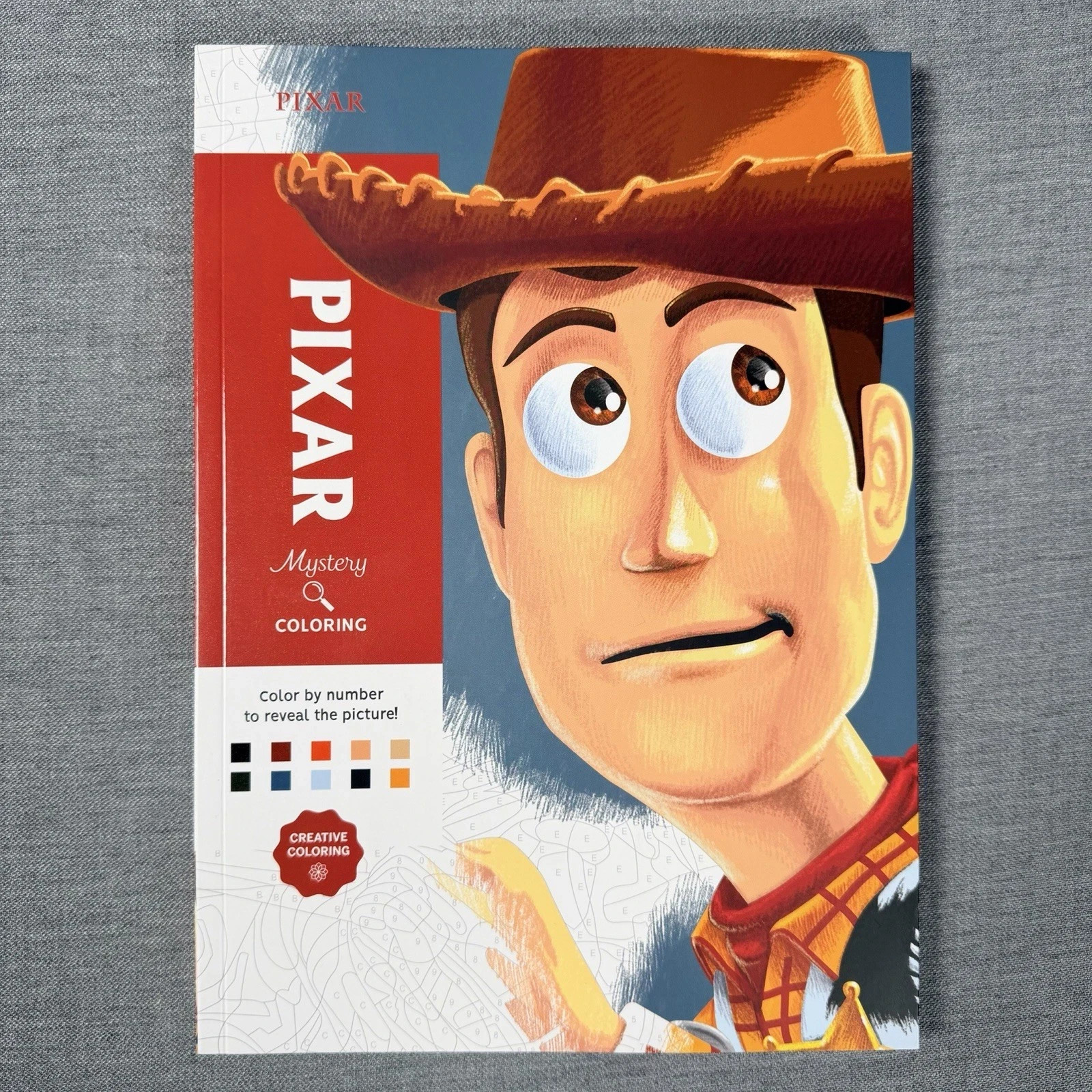 Disney Mystery Coloring: Pixar: A Color by Number Book  (8217298129) Paperback