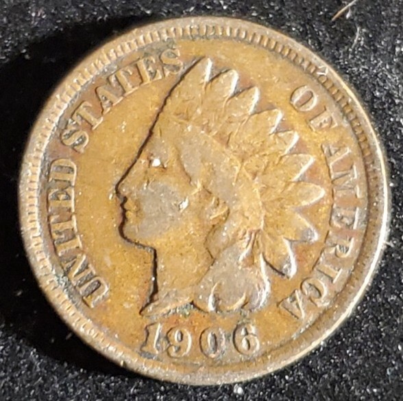 1906 Indian Head Penny Cent. Our t2139