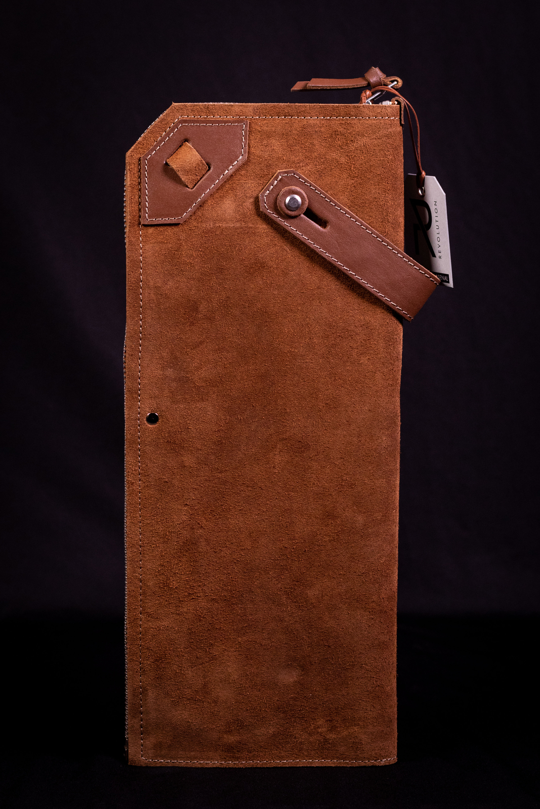 Revolution Capitola Suede Stick Bag, Brown