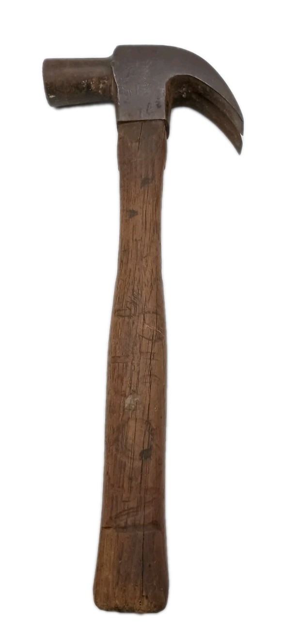 Vintage HELLER 28 oz Ounce Ounces Carpenter Hammer with Horse Logo and Handle