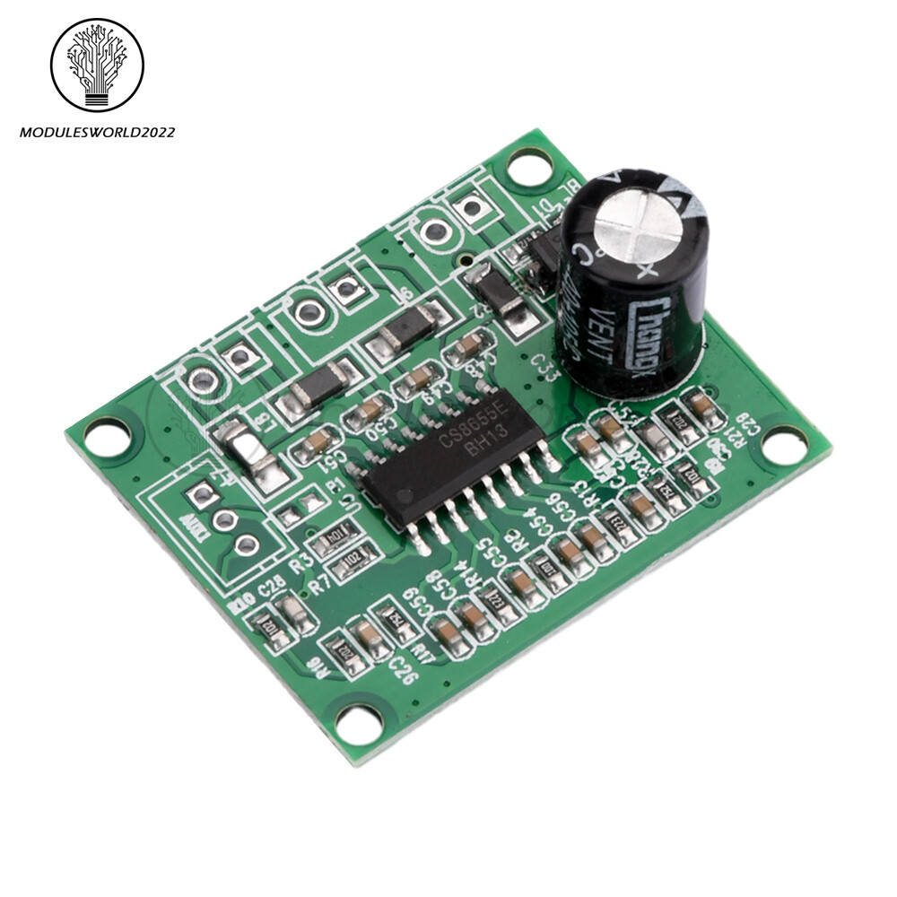 MP3 Decoder Board DC7V-16V Power Amplifier Board 2*15W DIY Audio Decoder Module