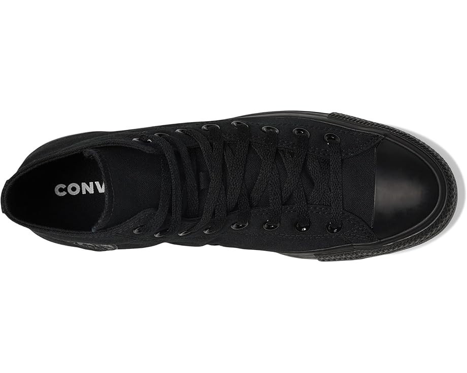 Converse Chuck Taylor All Star Canvas High Top Shoes in Black Monochrome M3310
