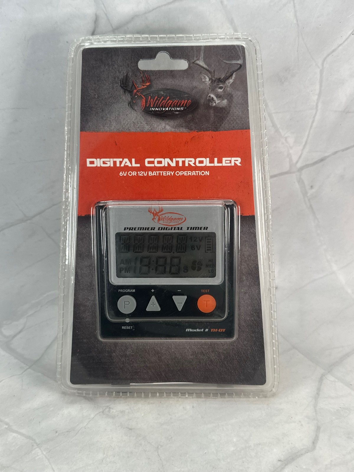 New Wildgame Innovations 6V or 12V Digital Timer Controller TH-DT Game Feeder -A