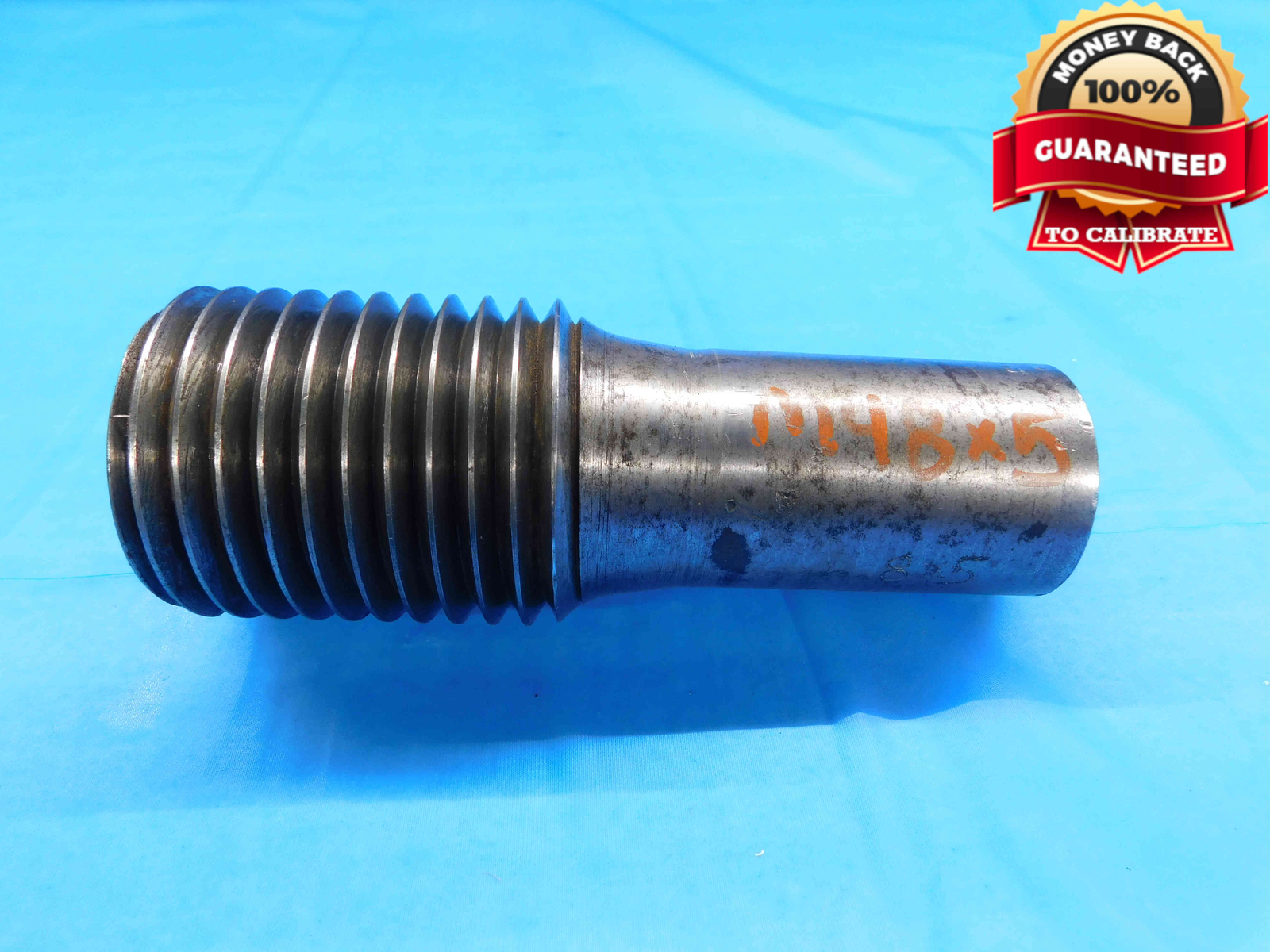 SHOP MADE M48 X 5 THREAD PLUG GAGE 48 5.0 METRIC INSPECTION CHECK